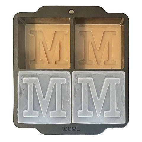 ZXYJJN monogrammed ice cubes mold with lid for elegant cocktails