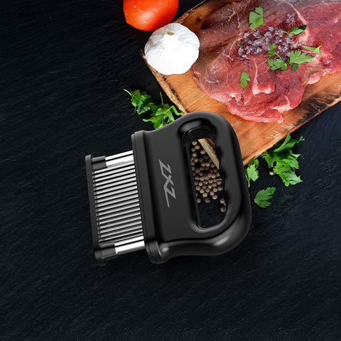 ZXZ stainless steel blade stays sharp for daily tenderizing tasks