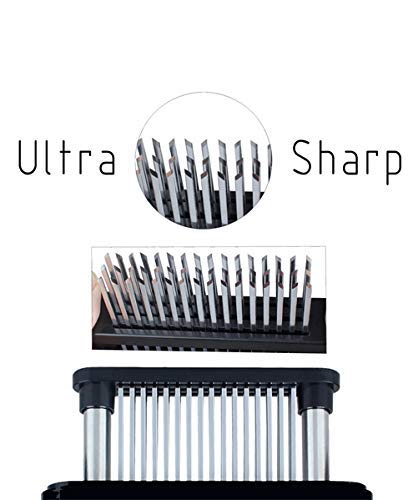 ZXZ versatile meat tenderizer works with beef, turkey, chicken, pork, fish