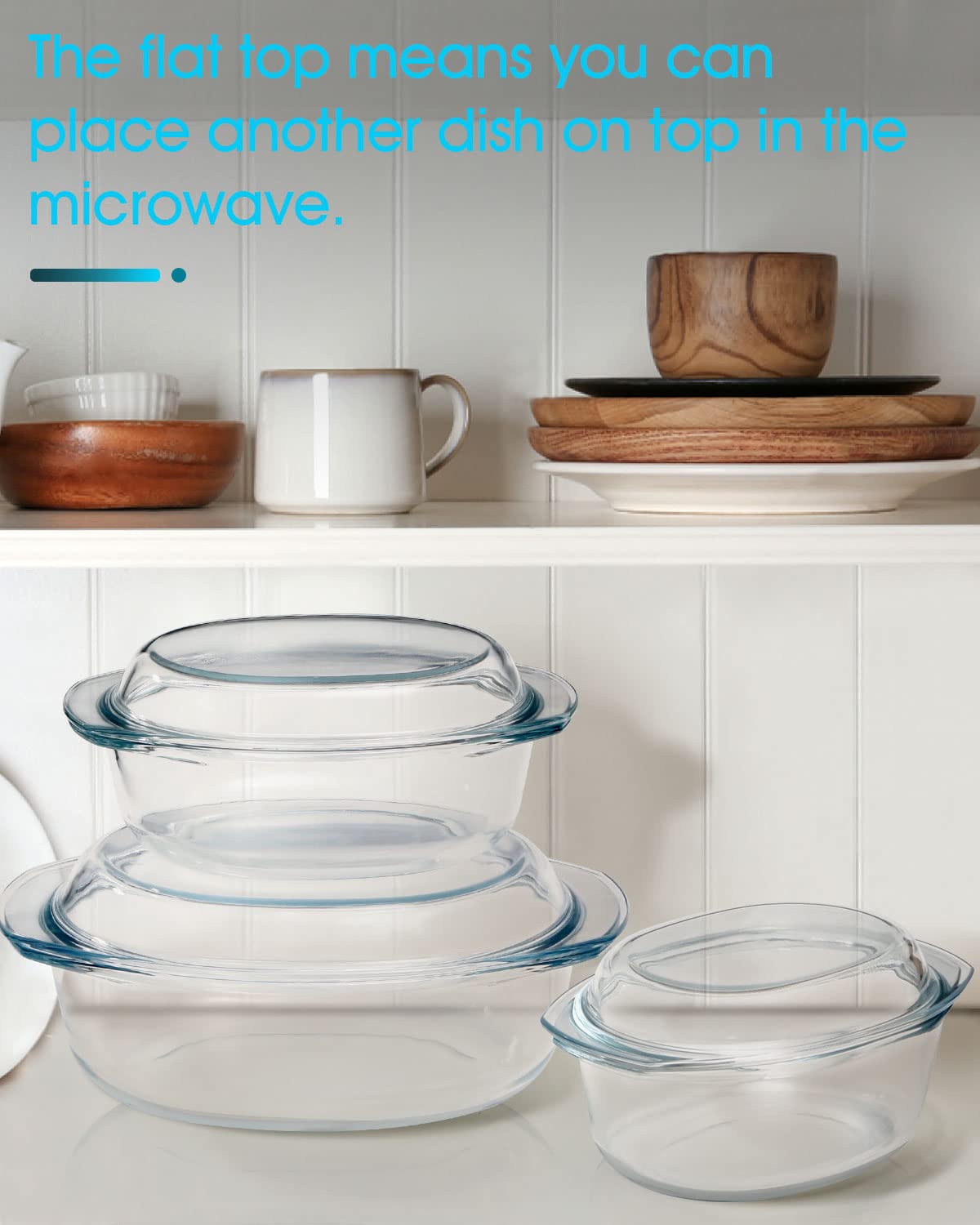 ZYER Mini-1 QT oval glass casserole in oven for moisture-friendly cooking.