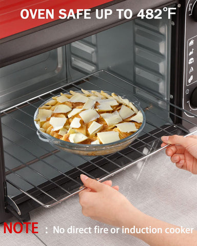 ZYER seven-point-five-inch pie dish ideal for two servings