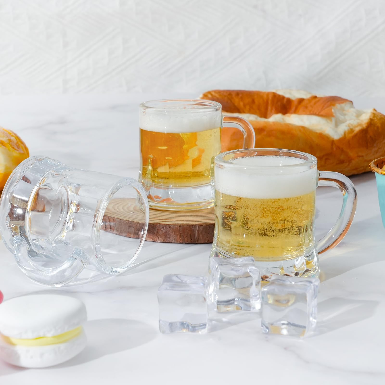 ZYFLSIYU party-ready mini beer glasses for holiday celebrations