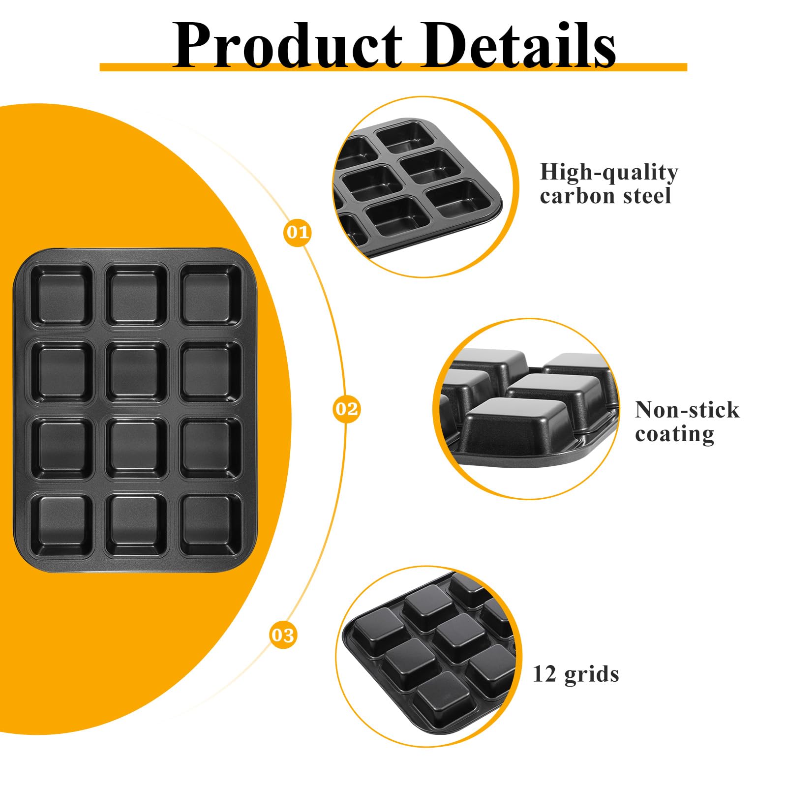 Zyghjort mini loaf pan creates crispy edges on each piece