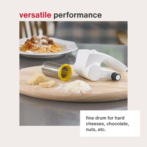 Zyliss Classic Cheese Grater stored compactly for space saving