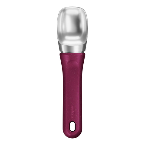 Zyliss ice cream scoop with stainless steel top for smooth, clean scoops