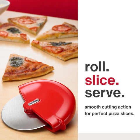 Zyliss pizza wheel stainless steel blade for precise cuts