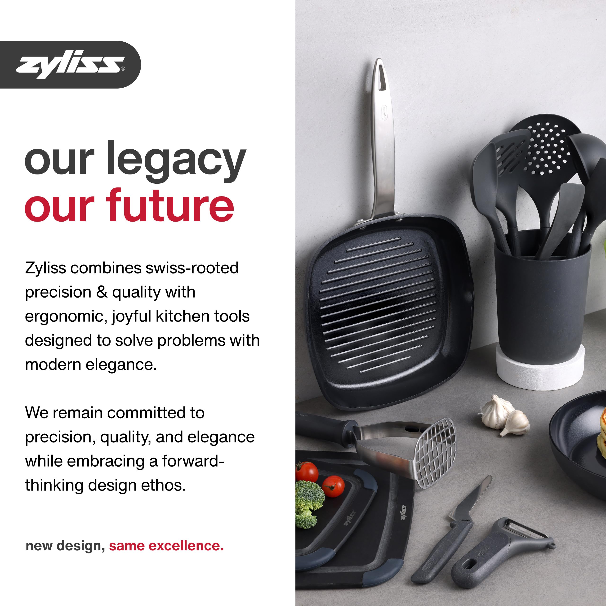 Zyliss masher is easy to clean after cooking sessions.