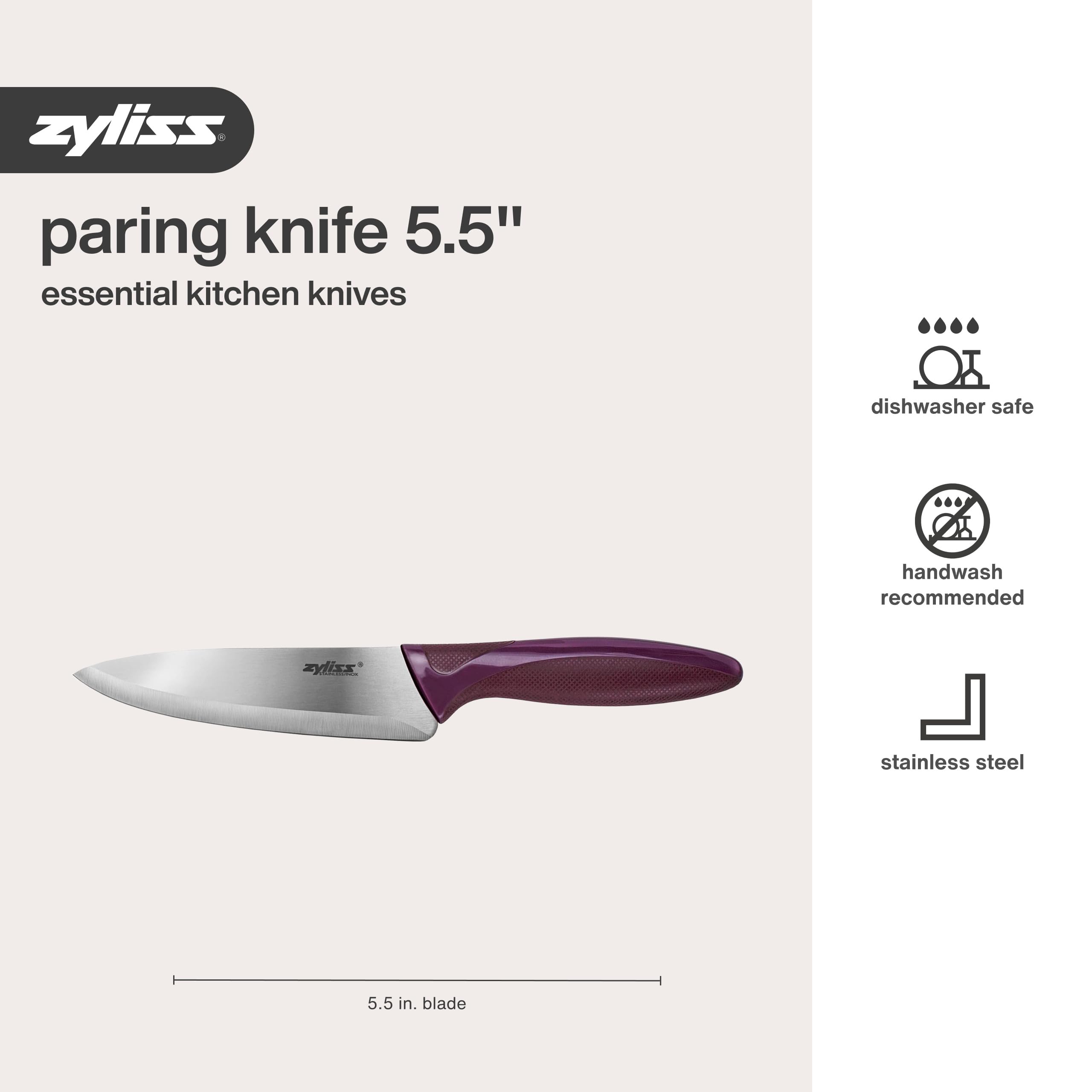 Zyliss utility knife ideal for precise fruit preparation