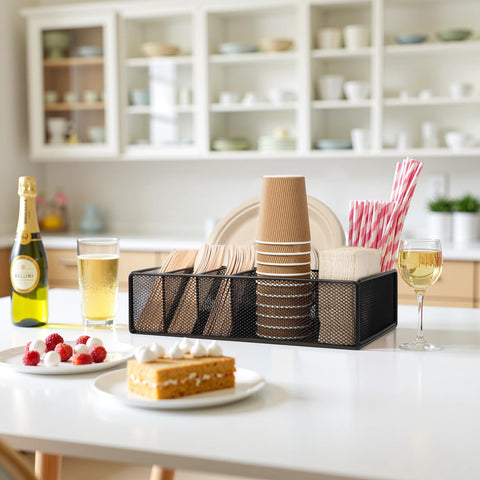 ZZDWLDHA portable caddy for picnics and outdoor dining