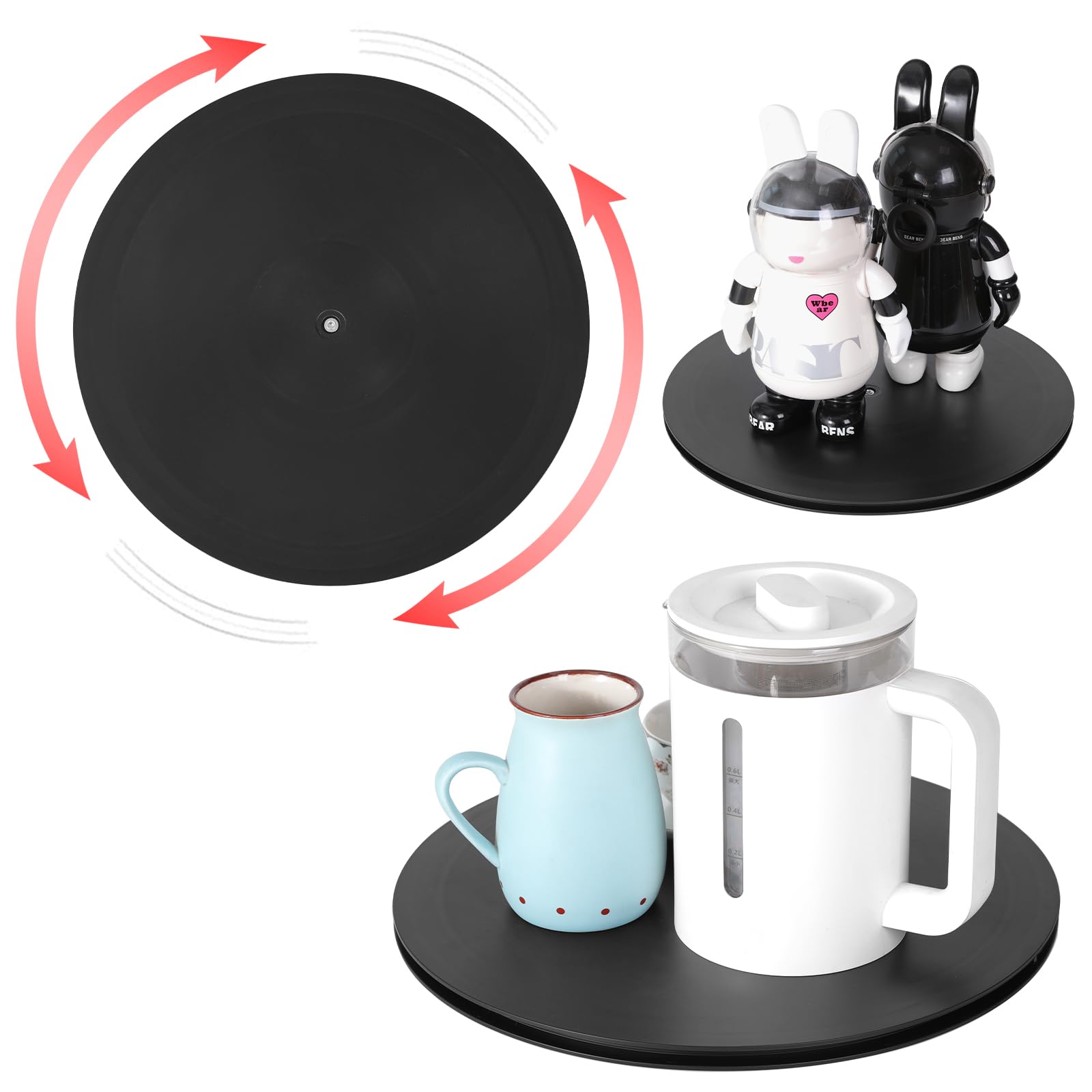 ZZRANYE laptop-stand rotation supports heavy devices with stable 360° swivel.