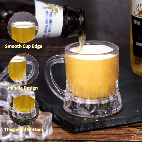 ZZYFGH compact shot glasses 2oz—great for tastings and table displays